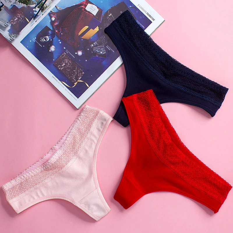 

Women Panties Underwear Lingerie Sexy cotton G-String Thongs for Women String Thongs Solid Seamless G-String Briefs Panties