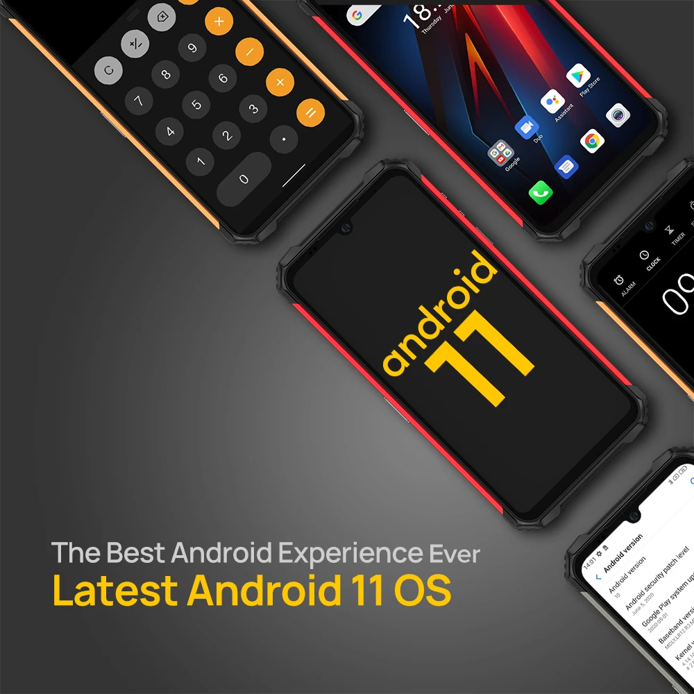 Прочный смартфон Ulefone power 8 Pro 6 ГБ + 128 Android 11 5580 мАч NFC/IP68/4G/GPS/Водонепроницаемый