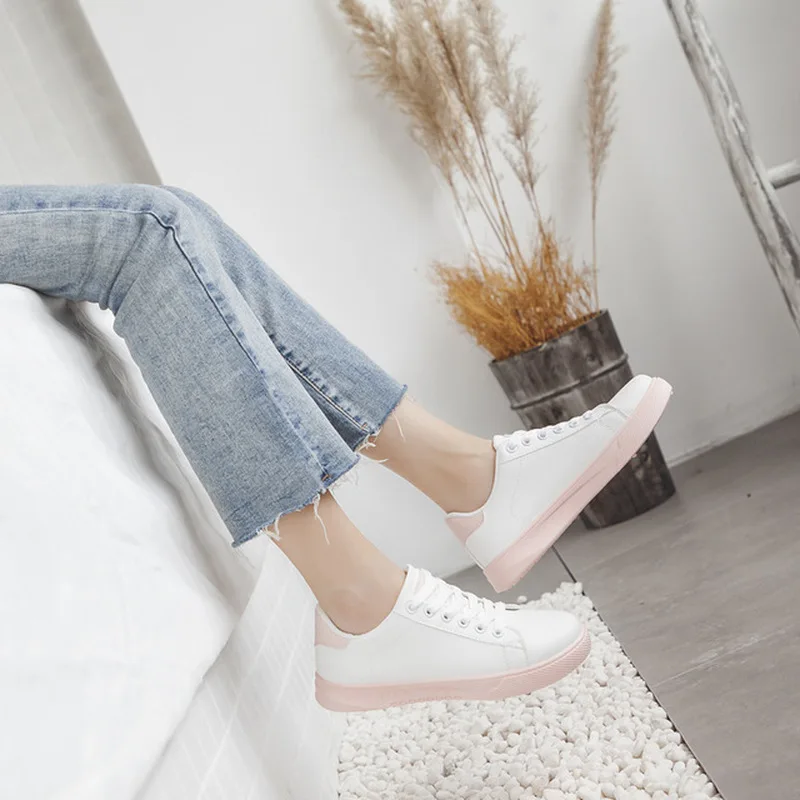 Сезон весна-осень модные кроссовки с мягкой подошвой женская обувь Повседневные