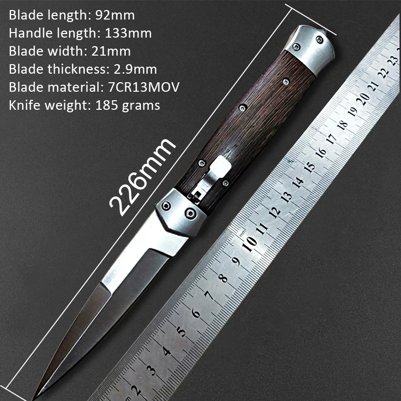 

Military Tactical Survival Hunting Knife Sharp Fixed Blade Folding Knife Multi-functional EDC Tools