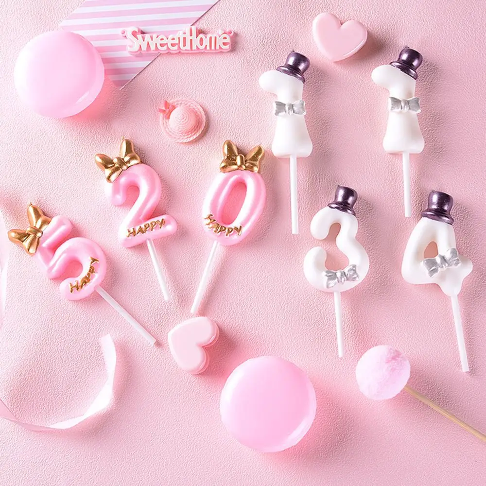 Креативные свечи в форме принца и принцессы на день рождения украшение для торта