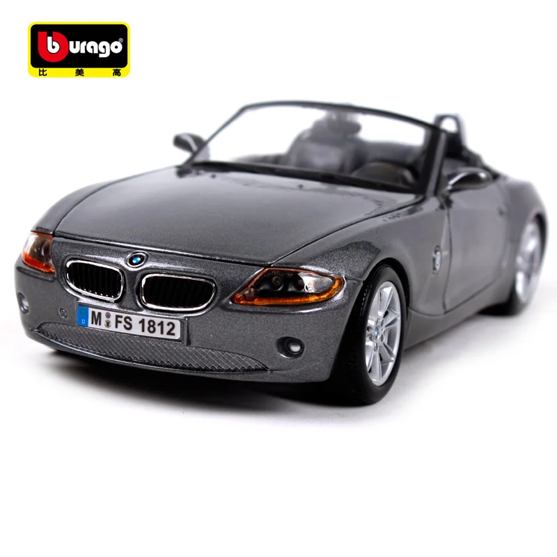 Bburago 1:24 BMW Z4 спортивный автомобиль литой под давлением для сбора автомобилей