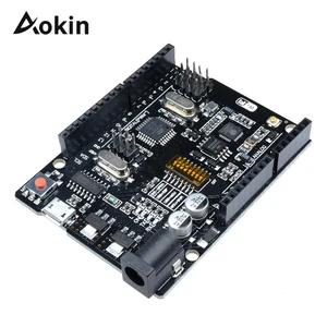 Плата расширения Usb, Wi-Fi-Ttl Ch340g, для One Esp8266 R3 Atmega328p, 32 Мб памяти, для Arduino Uno Nodemcu Wemos D1, R2