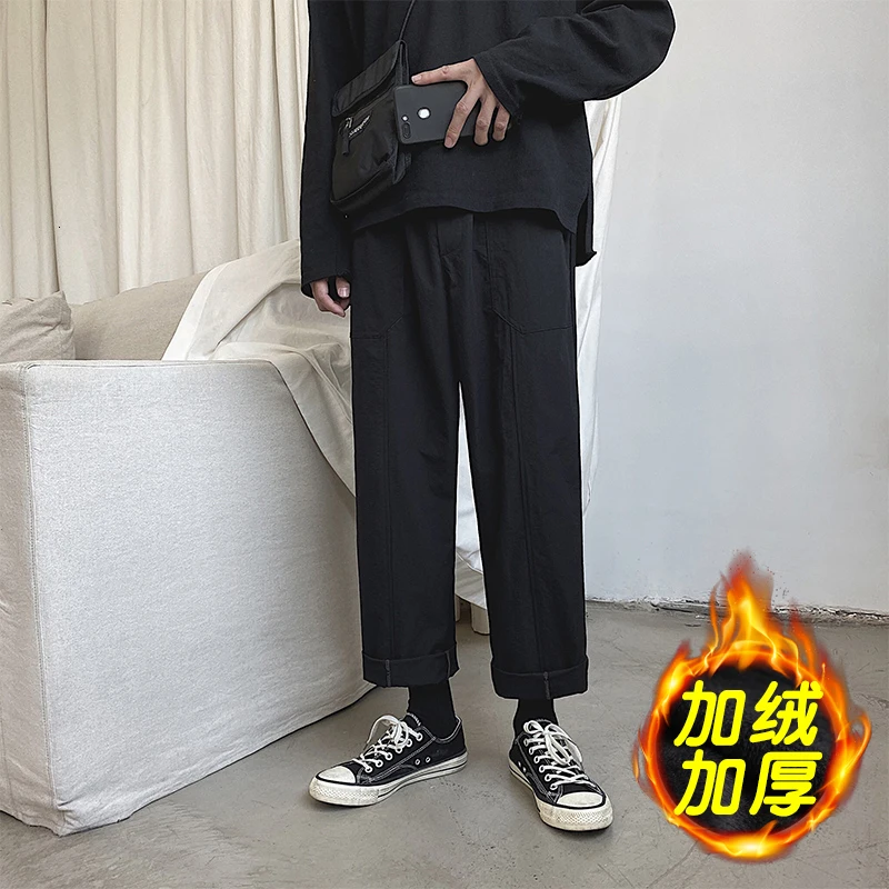 2019 мужские модные хлопковые повседневные штаны свободные для отдыха 6 цветов