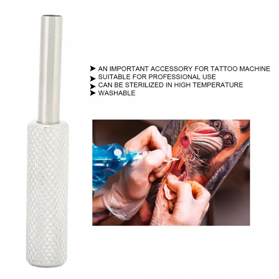 Ручка для тату 16 мм нержавеющая сталь машинка ручка пистолета инструмент