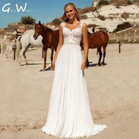bohemia tank sleeve lace wedding dresses sweetheart lace bride robes sweep train bridal gown a line vestidos de novia