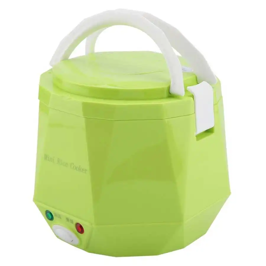 

100W 1.3L Rice Cooker Electric Lunch Box Heated Food Containers Meal Prep Rice Food Warmer for Home Office Car Travel 12V
