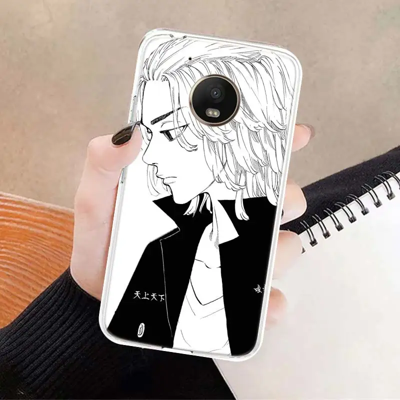 anime tokyo revengers manga soft cover soft phone case for motorola moto g7 g8 g9 g6 g30 e5 e6 power plus play one macro action free global shipping