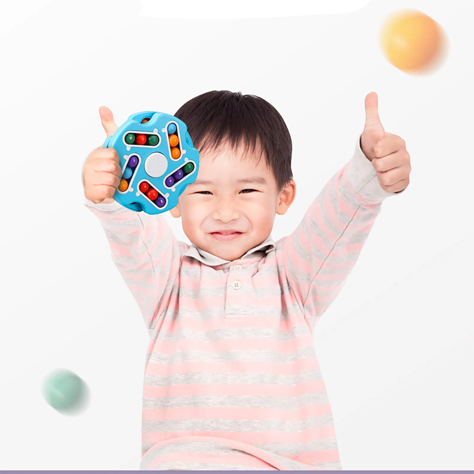 

Relieve Stress Magic Bead Maze Toy Fingertip Fidget Rotating Toy