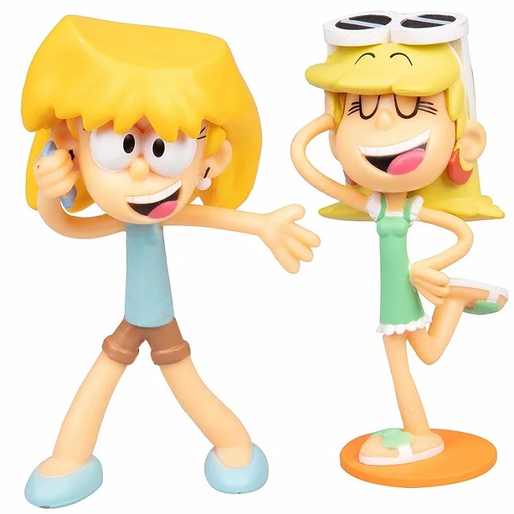 Игрушечные фигурки Громкий дом 8 шт./компл. Линкольна Клайда Лори лилии лени Люси