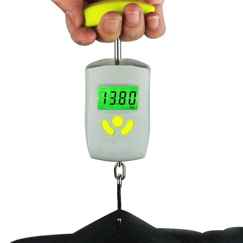 Компактные портативные рыболовные Весы с крючком электронный прибор для