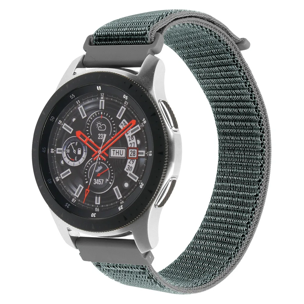 22 мм нейлоновый ремешок для samsung Galaxy Watch 46 мм Galaxy gear S3 спортивный ремешок для Huami Amazfit 2/2S ремешок для huawei Watch 2 gt