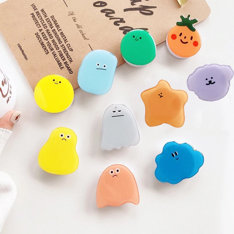 3D мультфильм складной палец ручка кольцо мобильный телефон держатель для iphone