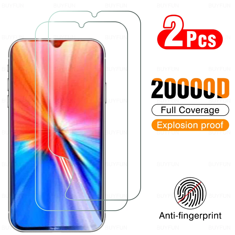 Гидрогелевая пленка для Xiaomi Redmi Note 8 2021 2 шт. полное покрытие Защита экрана Xiomi Redme