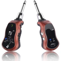 k380c rechargeable 5 effects wireless electric guitar transmitter receiver set bluetooth receiver guitar accessories