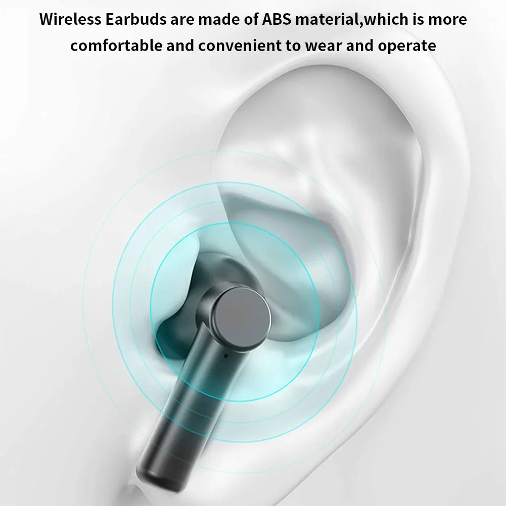 

Gaming Earbuds Low Latency TWS Wireless Earbuds With Mic Bass Audio Sound Positioning PUBG Wireless Headset For Android Iphone