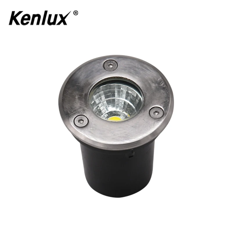 Kenlux утопленный светодиодный подземный свет 3 Вт 5 7 10 12 AC85 265V Светодиодная лампа