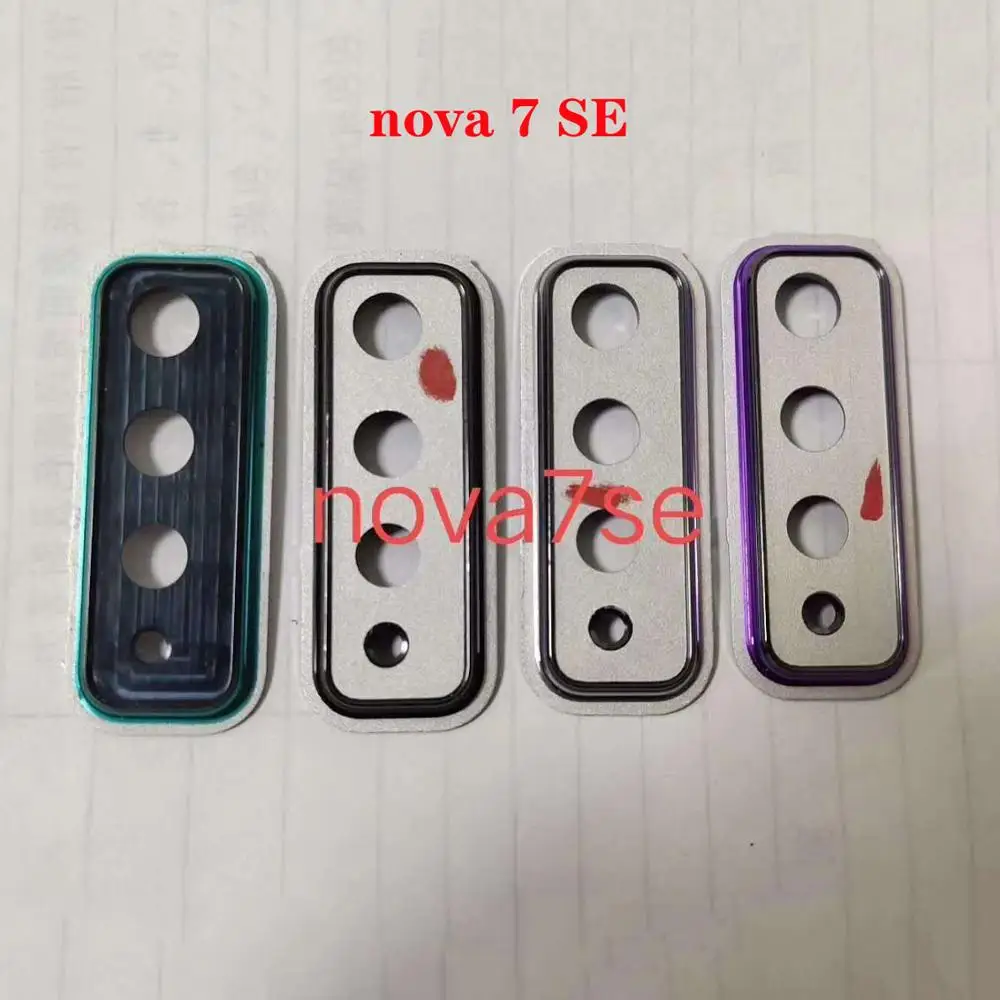 

Для Huawei nova 7 SE задняя камера объектив стеклянная крышка кольцо со стеклянными линзами