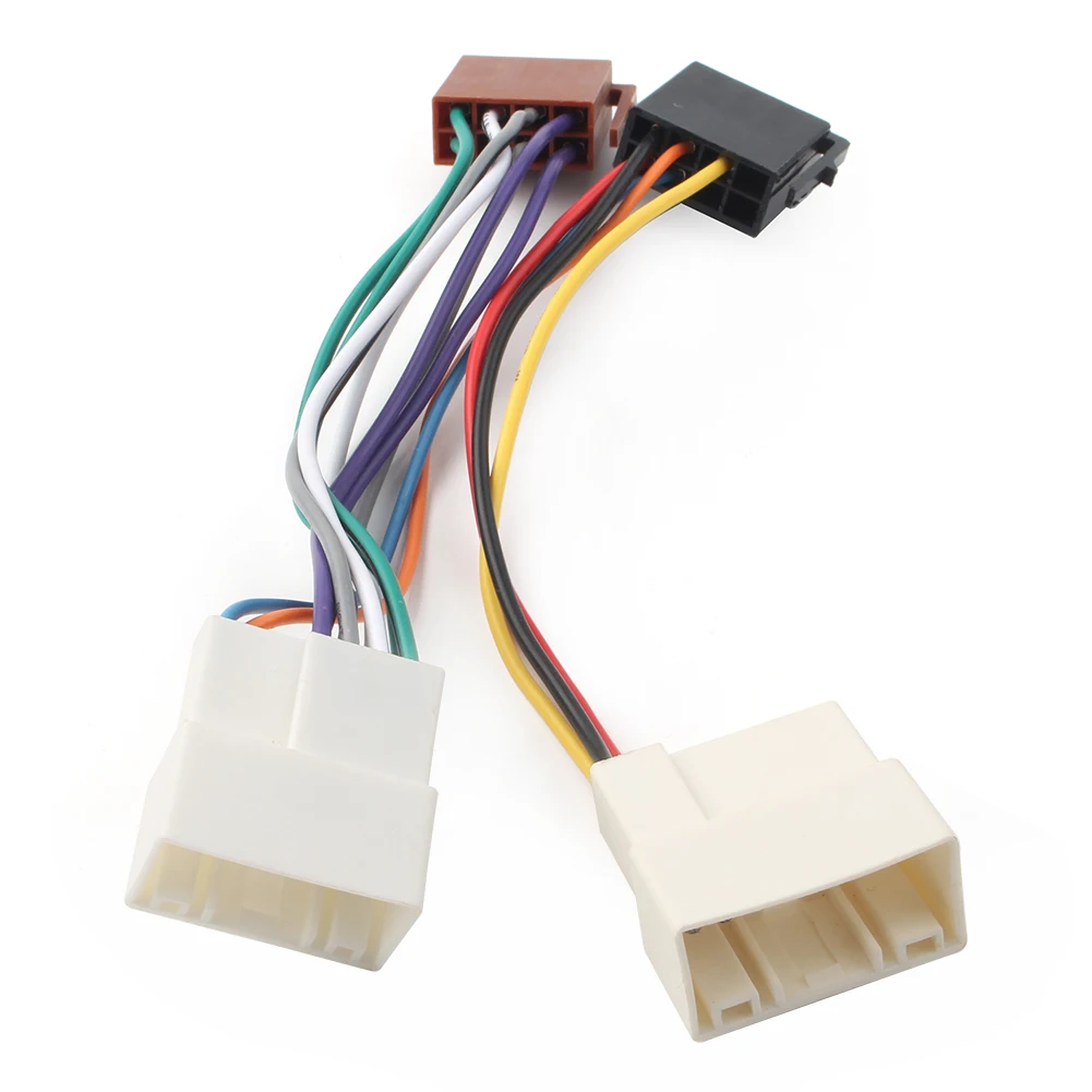 Автомобильный жгут проводов ISO стерео радио разъем адаптер для ткацкого станка