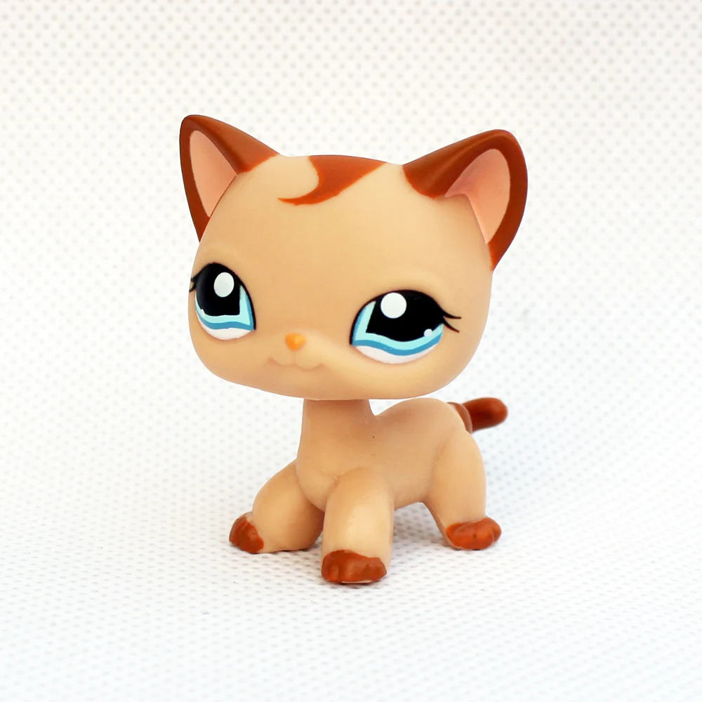pet shop lps toys литл пет шоп игрушки #1024 лпс стоячки светло коричневый оригинальный