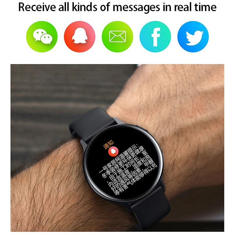 

S2 Smart Watch Full Contact Smart Watch with Blood Pressure Monitor Heart Rate Monitor ECG Waterproof IP68