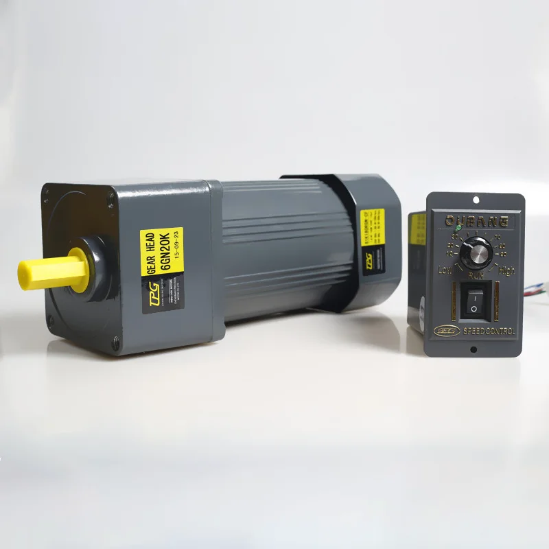 90W 110V AC Gear Electric Motor с регулятором скорости Регулируемая скорость Однофазная