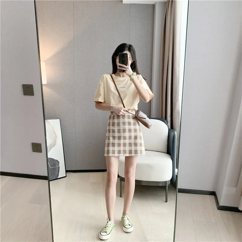 Новая зеленая футболка с надписью Smiley повседневная женская одежда топы Модная