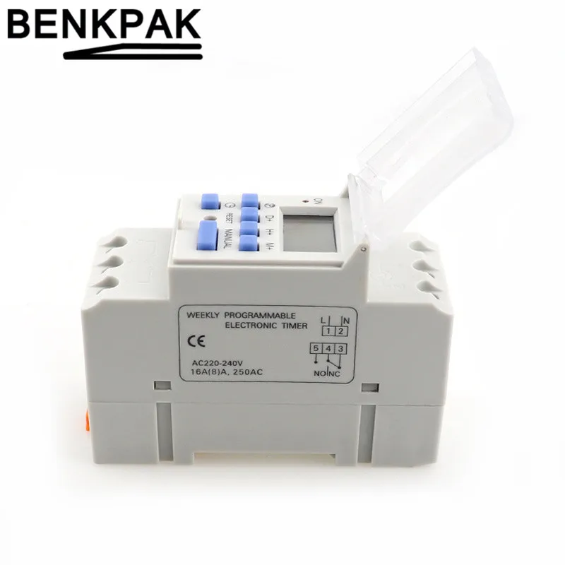 THC15A 16A 220V Реле времени на Din-рейку программируемый электронный звонок |
