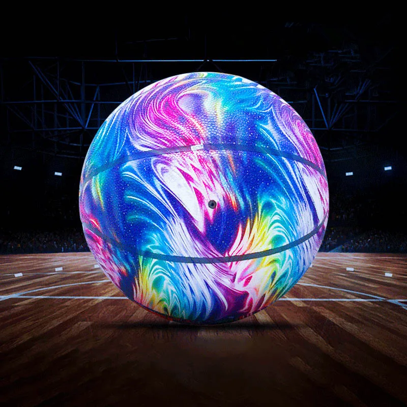 Cosmic Flame Basketball Indoor Outdoor Wear-resistant Competition Basket- Ball Equipment Balls (7#) | Спорт и развлечения