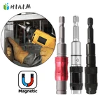 Поворотный магнитный держатель для сверл, наконечник для дрели, отвертка, деревообрабатывающий инструмент, быстросменный фиксирующий наконечник, Удлинительный стержень, часть A, 14