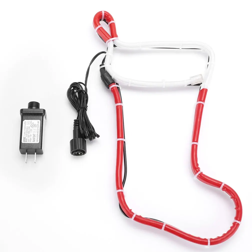 

Рождественские носки, неоновая вывессветильник Ник вечерние, кофе, бар, настенная неоновая вывеска, поделки, Декор, вилка США/ЕС/Великобрита...