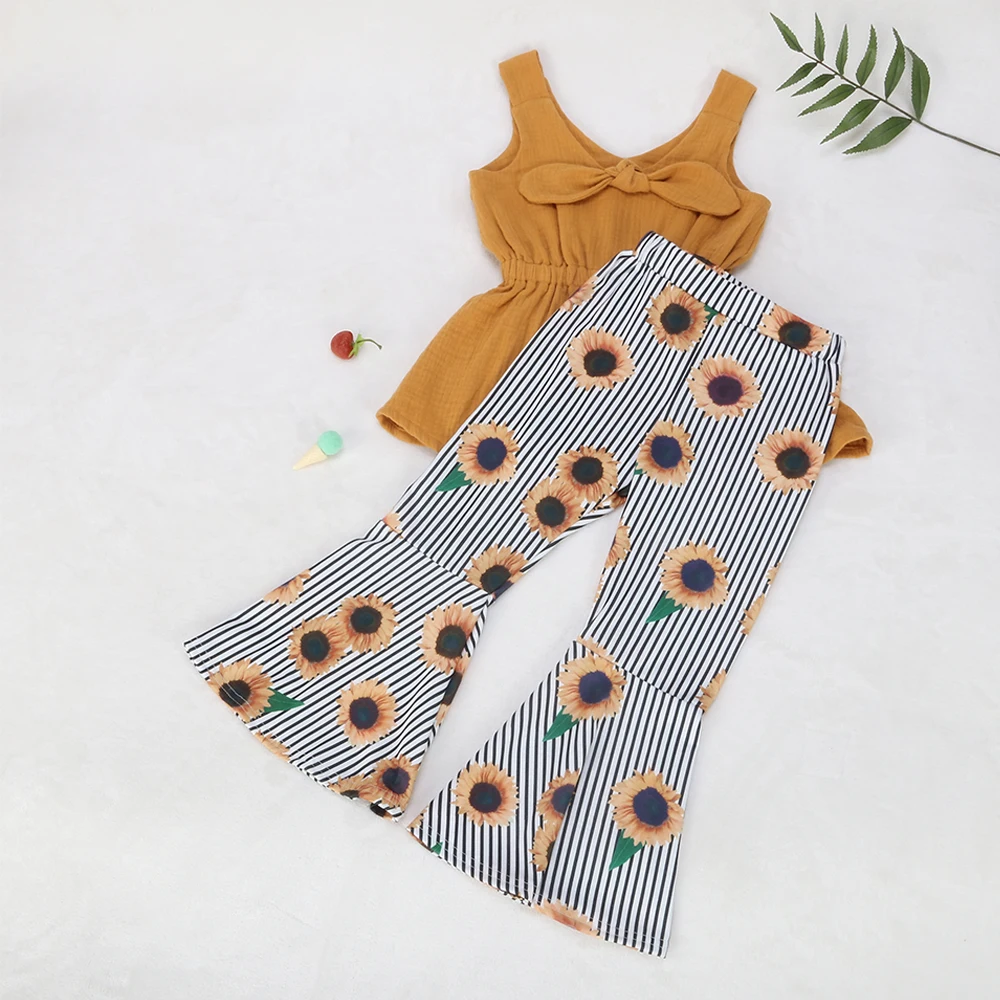 Girl Dress Baby Girls Clothing Sets Boutique Kids Summer | Мать и ребенок