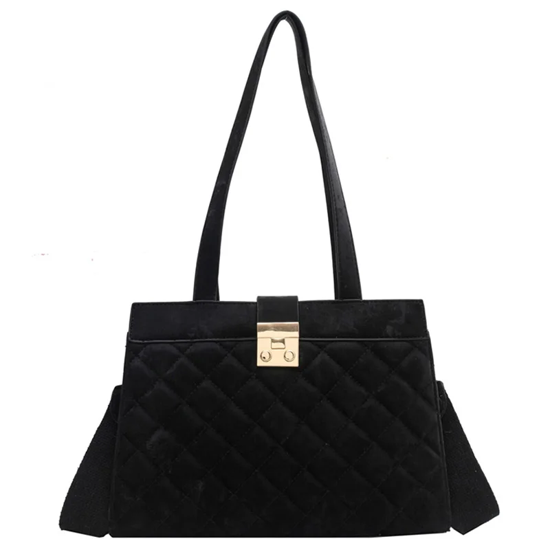 

Lattice Large Tote bag 2020 Fashion New High quality PU Leather Women's Designer Handbag High capacity Shoulder Messenger Bag