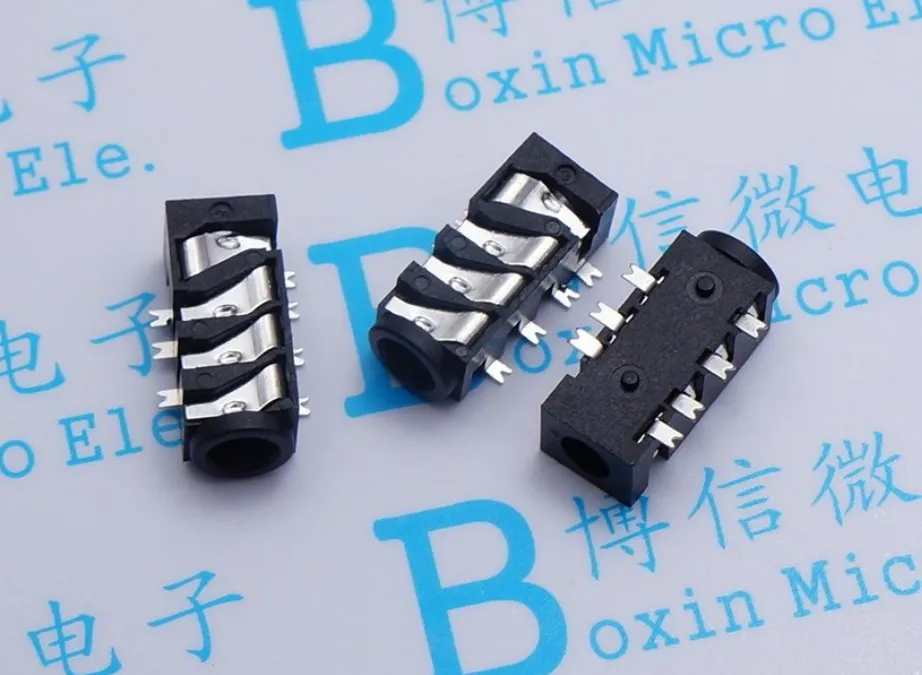 10шт PJ393 PJ382 3 5 мм аудио разъем Разъем PCB Mount Женское гнездо Многоканальный