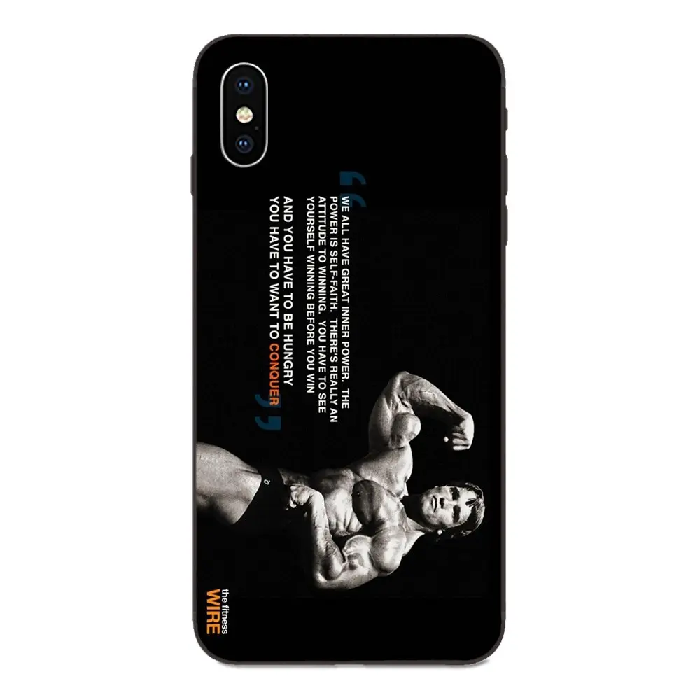 Мягкий чехол Arnold Gym мотивация Schwarzenegger для Huawei Honor 5A 6A 6C 7A 7C 7X 8 8A 8C 8X 9 9X 10 10i 20 Lite Pro |