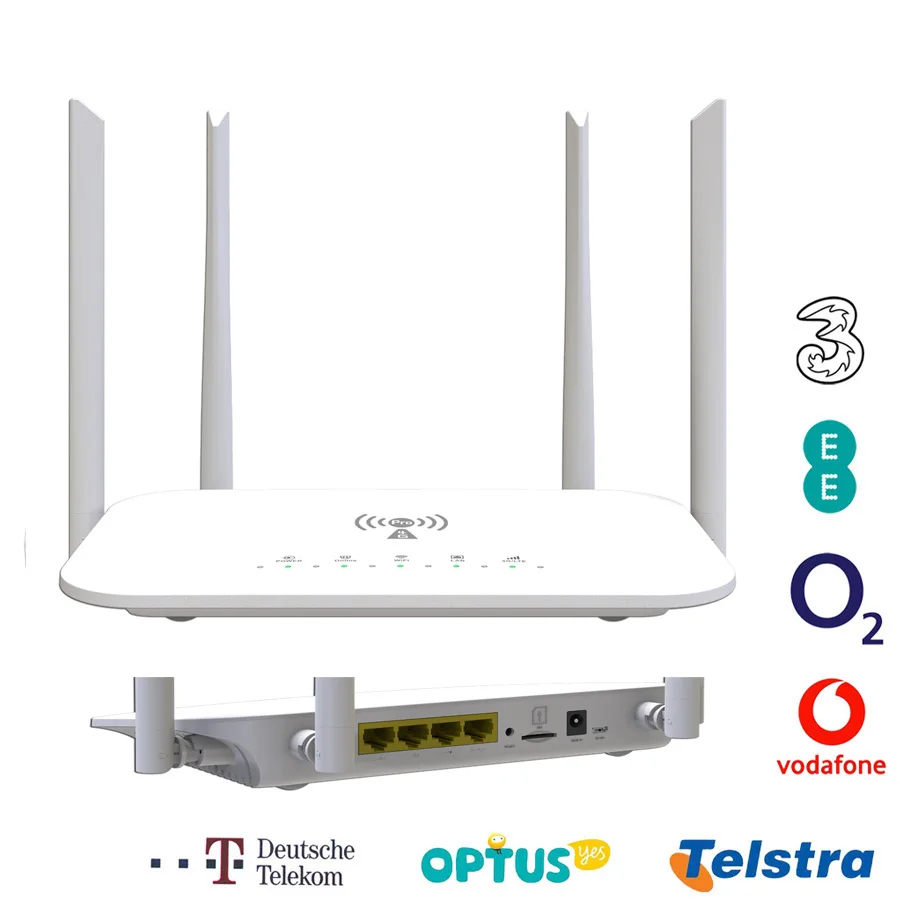 

DongZhenHua LC117-40 300Mbps 4G WIFI Router Unlocked CPE Wireless Router Wifi Hotspot With RJ45 WAN/LAN Port Support 32 Users