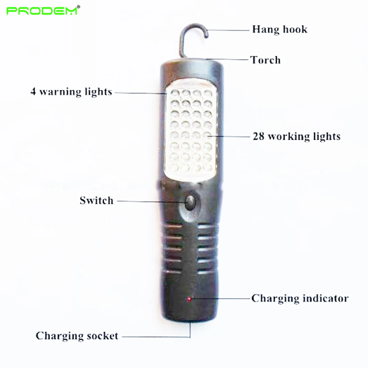 Прямая поставка 3 в 1 многофункциональные перезаряжаемые светодиодные