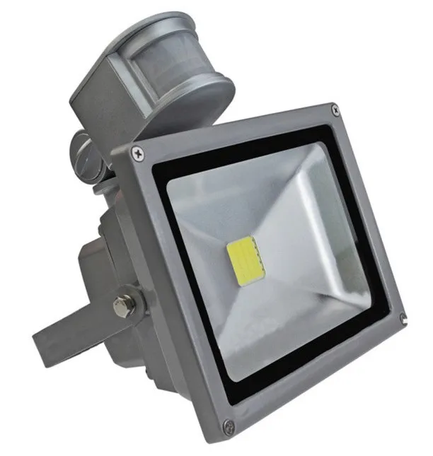 Светодиодный прожектор 220 В/110 В светодиодный наружный датчик светильник 10 Вт 20 30