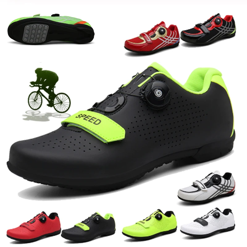 

Men Mountain Bike Sapatilha Ciclismo MTB Shoes Breathable Non-Locking Bicycle Riding Road Bike Triathlon Cycling Sneakers Men