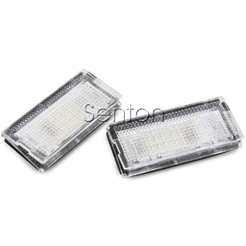 1 пара Автомобильный светодиодный номерной знак светильник дневные ходовые огни