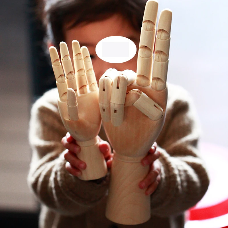 Подвижная деревянная мужская модель лотоса кукла творческая эскизная детская