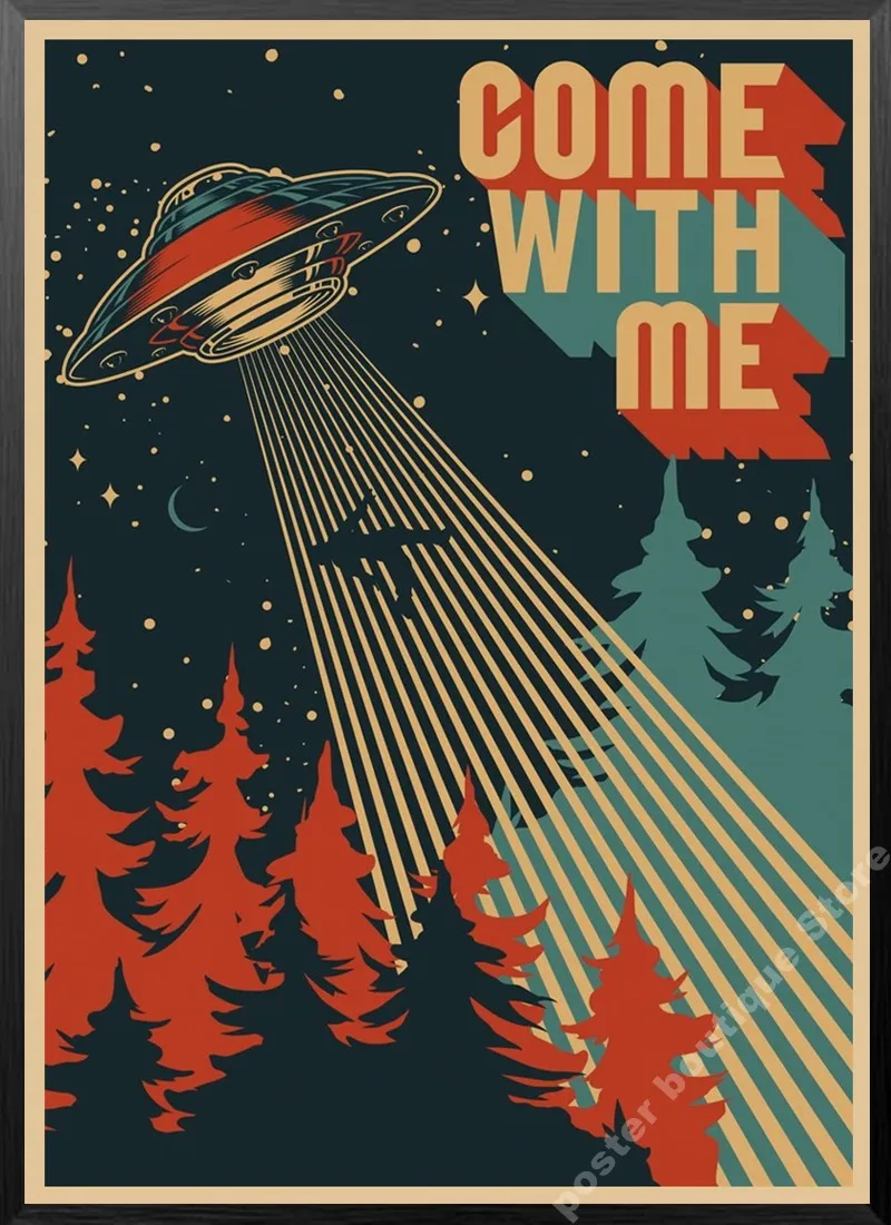 Космическая разведка наклейка для дома искусство картина кафе бара - купить по