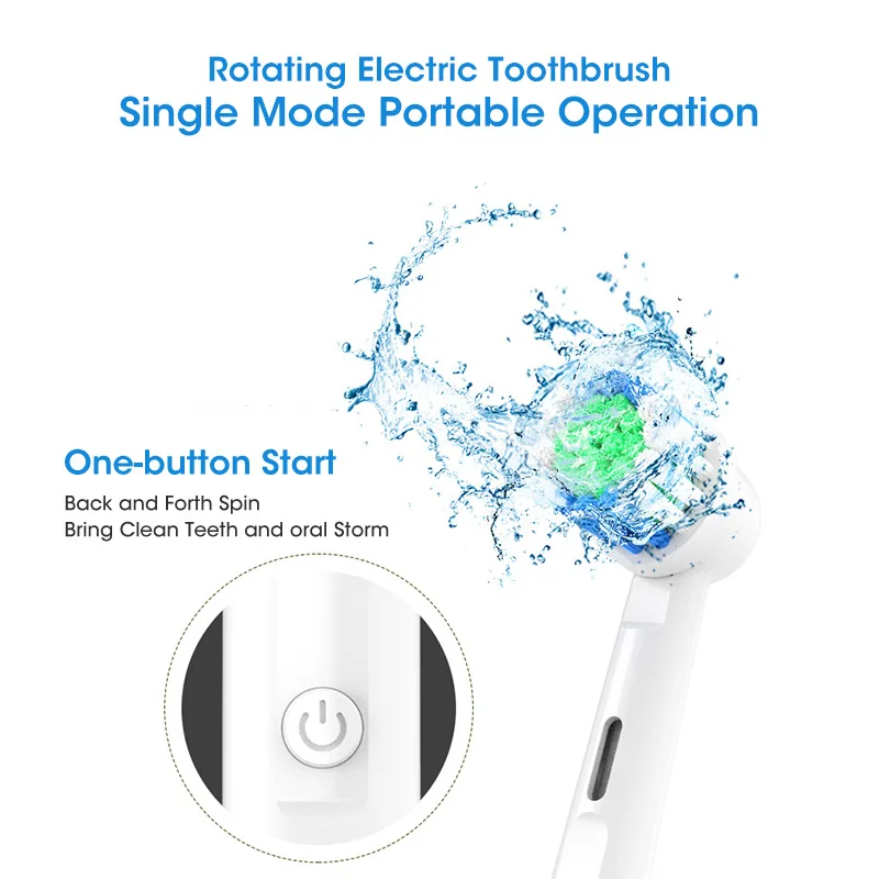 Sonic Toothbrush Electric Tooth Brush For Children 3 Mode Teeth With Travel Box Replacement Heads Adults DuPont Bristles | Бытовая