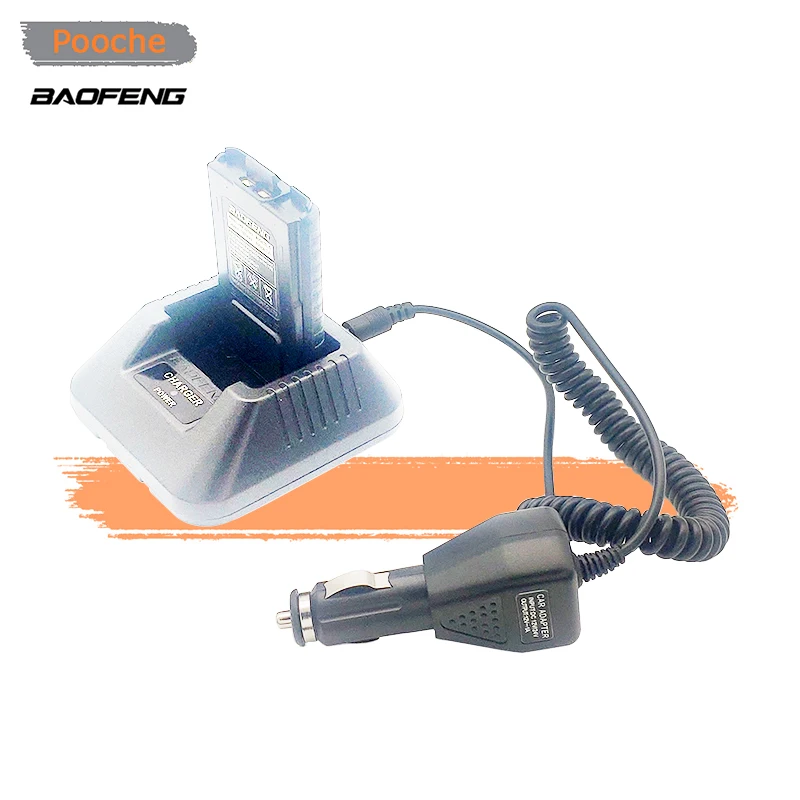 Производитель 12В автомобильное зарядное устройство адаптер зарядное устройство для Baofeng UV5R 888s портативное автомобильное зарядное устройс... от AliExpress WW