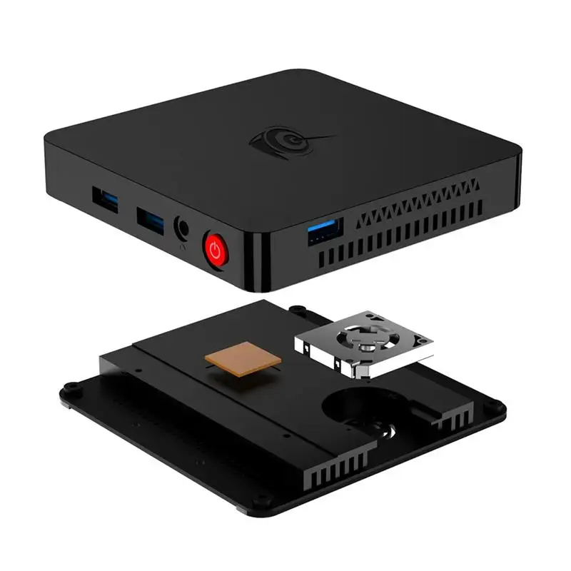 BEELINK Мини ПК T4 ядерным процессором Intel Atom X5 Z8500 4 Гб Оперативная память 64 Встроенная