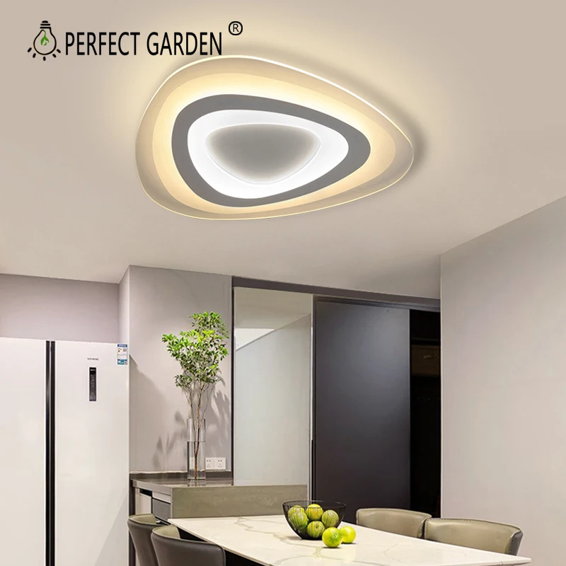 Современный Креативный ультратонкий Светодиодный потолочный светильник в виде