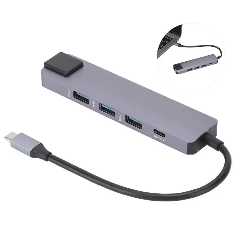 

Adapter MultiFunction Good Strength Computer Accessories 3 USB Port for Home Office