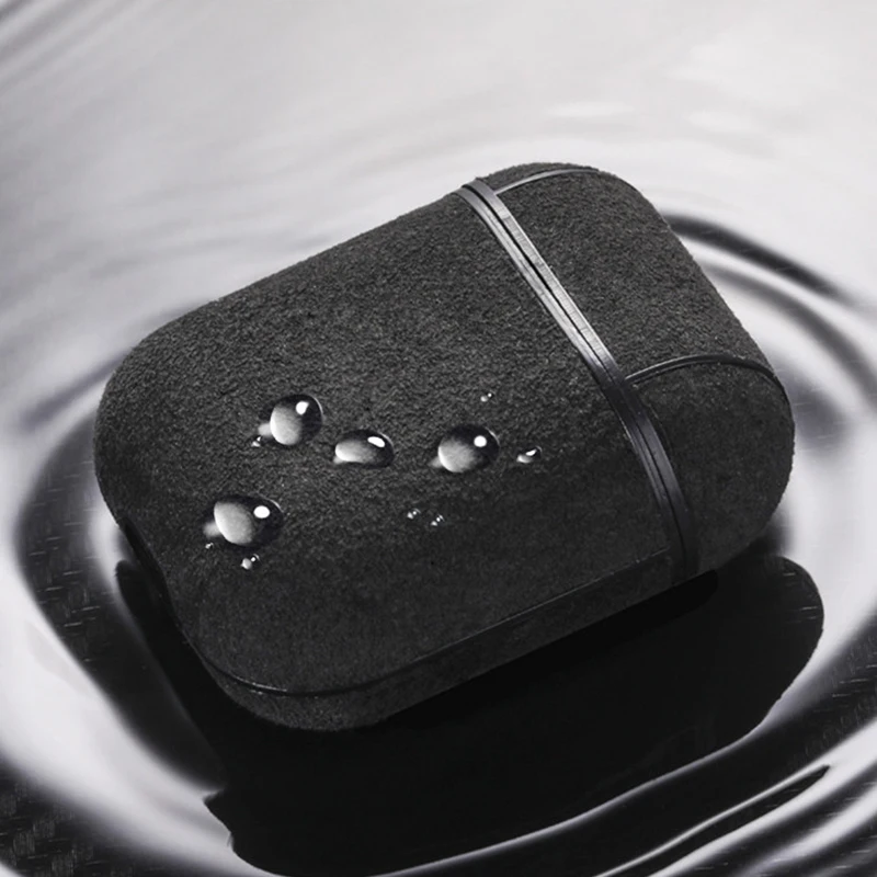 SanCore Alcantara кожаный чехол для наушников для Apple Airpods 1 Airpods 2 чехол роскошный защитный чехол Аксессуары для Airpods