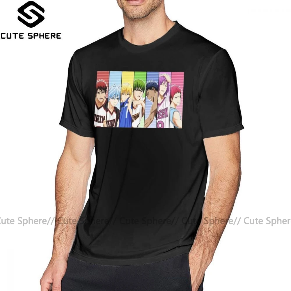 Футболка Kuroko без корзины футболка баскетбола оверсайз Классическая Мужская с