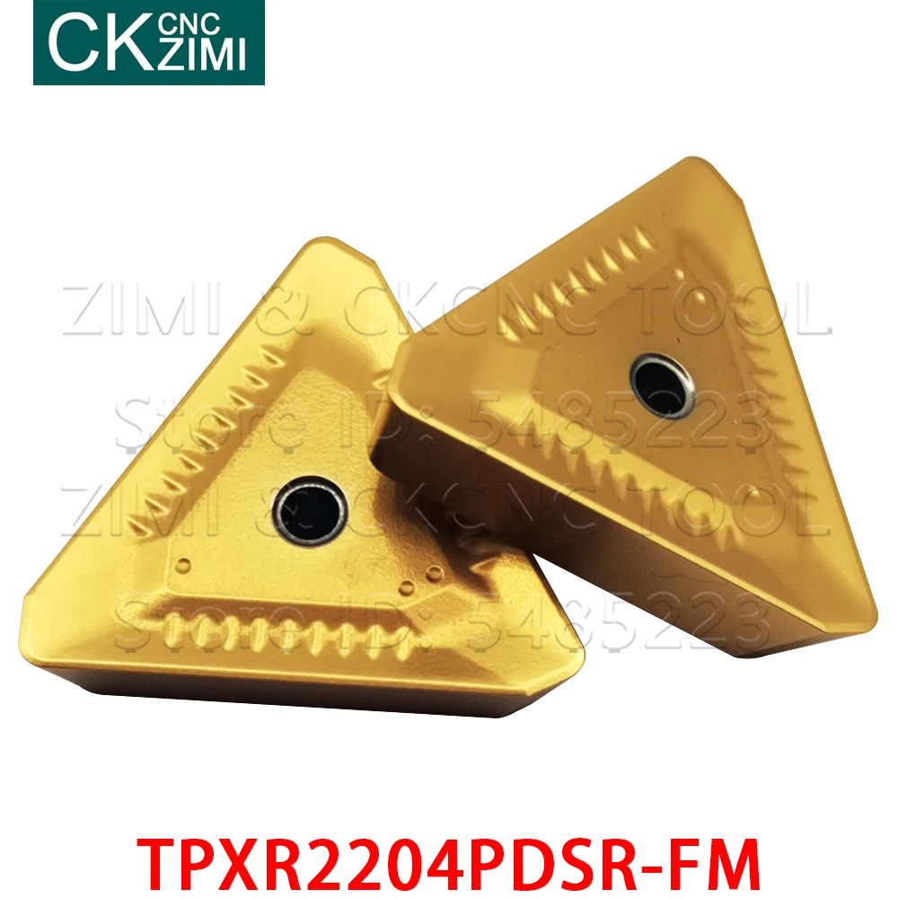 TPXR2204PDSR-FM BP1030 Fast feed milling inserts TPXR 2204 PDSR FM Indexable tools for CNC metal milling machine tools for steel enlarge